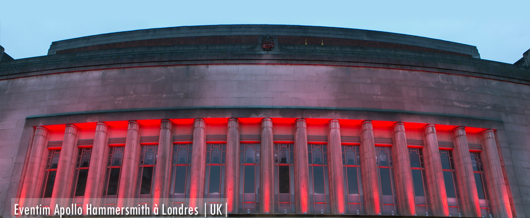 Les salles de concert de musique alternative à Londres/London au Royaume-Uni.