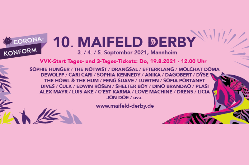 Maifeld Derby à Mannheim en Allemagne.
